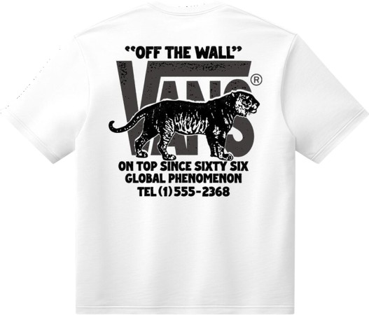 AWAKEN TIGER T-Shirt 2026 white 