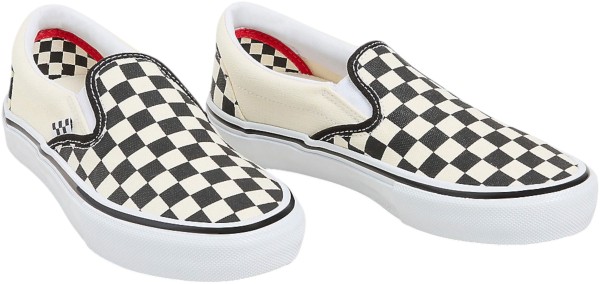 SKATE SLIP-ON Schuh 2025 checkerboard black/off 
