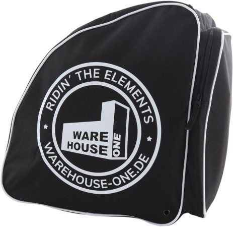 RIDIN THE ELEMENTS Bootbag black/white 
