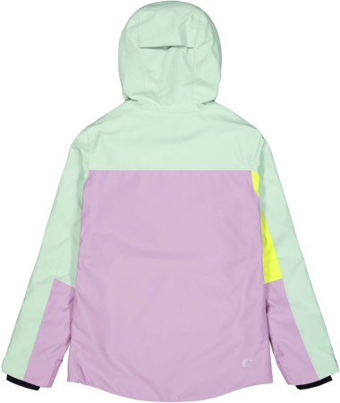 SEEN Jacke 2025 silt green acidlime orchid 