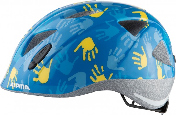 XIMO Helm 2021 blue hands gloss 