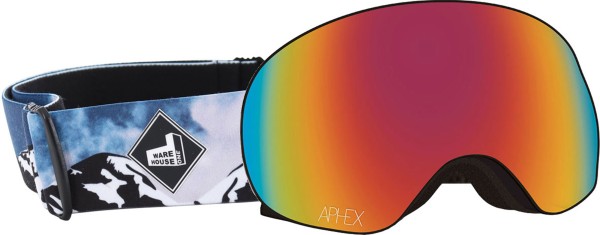 XPR THE ONE EDITION Magnet Goggle 2025 mountain strap/revo gold + bonus lens yellow 