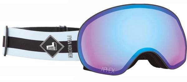 XPR THE ONE EDITION Magnet Schneebrille 2025 fynn strap/photochromatic revo blue 