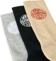 Product image 2 of the product “WETTY CREW 3-Pack Socks 2027 khaki sand ”