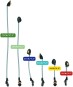 Product image 2 of the product “REMOVABLE V2 MOTOR CABLE 25CM ”