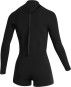 Product image 2 of the product “LUNAR WOMEN 2/2 BACK ZIP LS Shorty 2026 black M”