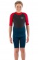 Product image 2 of the product “KIDS 2.5mm Neopren Shorty blue/red 3/4Y”