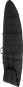 Product image 2 of the product “SURF DAYBAG SINGLE MID Boardbag 2026 black out ”