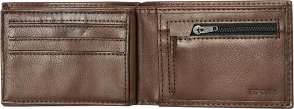 CORPAWATU ICON PU SLIM Wallet 2027 black/tan 