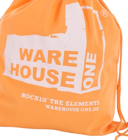 ROCKIN THE ELEMENTS FACTORY gym bag light orange/white 