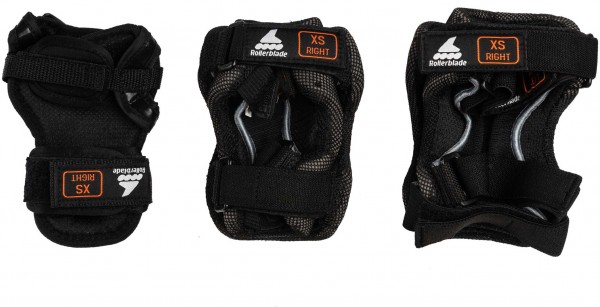 SKATE GEAR JR 3 Pack Schonerset 2025 black 