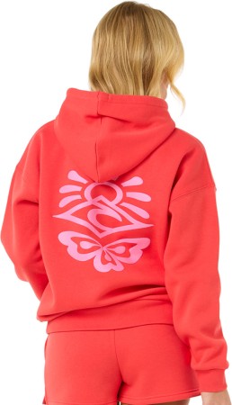 ICONS OF SURF HERITAGE Hoodie 2025 hibiscus red 