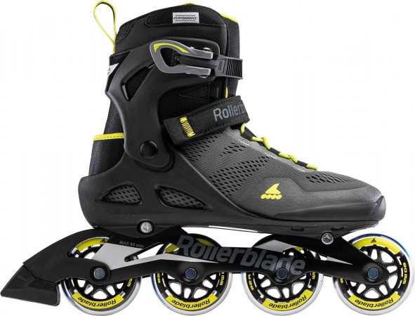 MACROBLADE 80 Inline Skate 2023 black/lime 