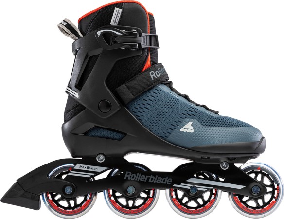 SIRIO 80 Inline Skate 2023 blue/spicy orange 