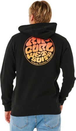 WETTIE PASSAGE ICON Zip Hoodie 2026 black/black 