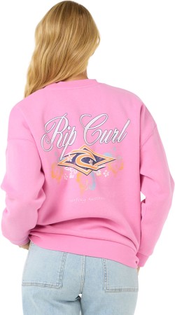 HIBISCUS DIAMOND HERITAGE CREW Sweater 2025 pink 
