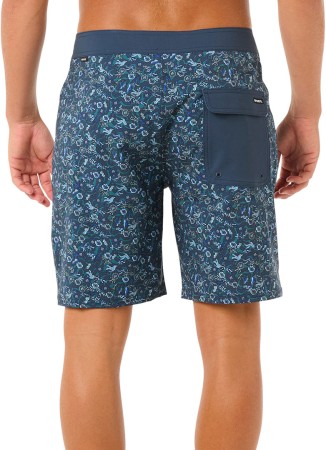MIRAGE FLORAL REEF 19 Boardshort 2025 washed navy 