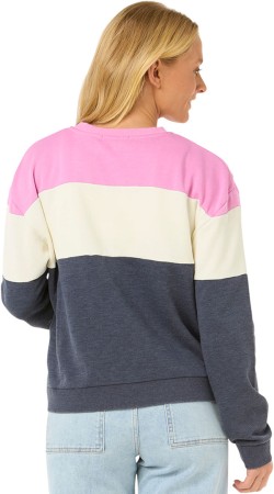 LAS DALIAS COLOURBLOCK CREW Sweater 2025 navy 