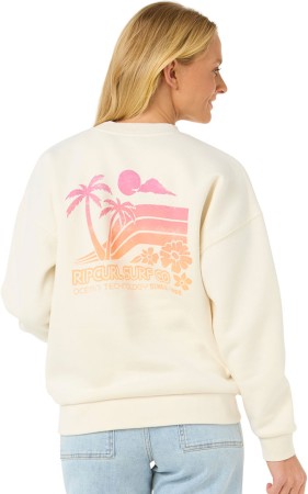 OCEAN TECH HERITAGE CREW Sweater 2025 bone 