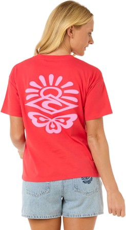 ICONS OF SURF RELAXED T-Shirt 2025 hibiscus red 