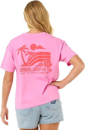 OCEAN TECH RELAXED T-Shirt 2025 pink 