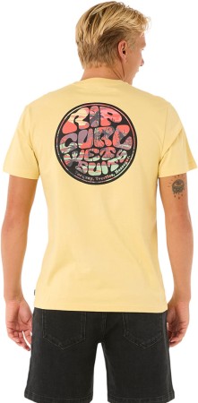WETTIE PASSAGE ICON T-Shirt 2025 straw 