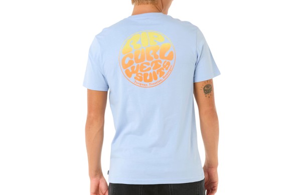 WETTIE PASSAGE ICON T-Shirt 2025 ice blue 