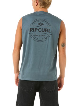 STAPLER MUSCLE Tank 2025 pine night 