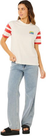 SURF SIDE HERITAGE T-Shirt 2026 bone 