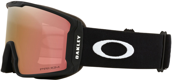 LINE MINER L Goggle 2025 matte black/prizm rose gold 