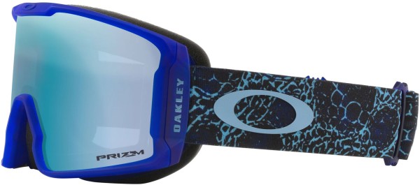 LINE MINER M Goggle 2025 crystal blue cell/prizm snow sapphire iridium 