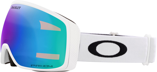 FLIGHT TRACKER M Schneebrille 2025 matte white/prizm argon iridium 