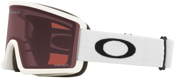 TARGET LINE M Schneebrille 2025 matte white/prizm dark grey 