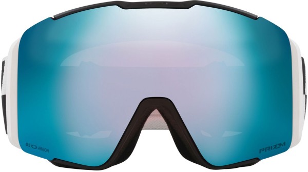 LINE MINER PRO L Schneebrille 2025 black white duality/prizm sapphire + prizm torch 