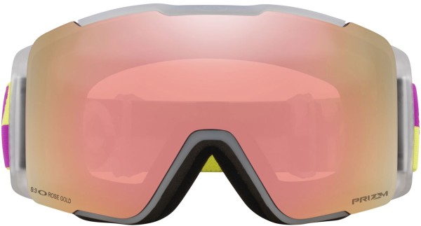 LINE MINER PRO M Goggle 2025 purple yellow duality/prizm rose gold + prizm iced 