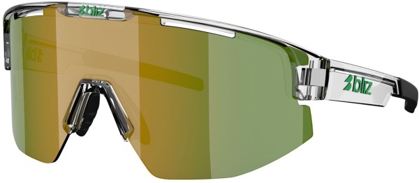 MATRIX Sonnenbrille 2026 transparent white/green 