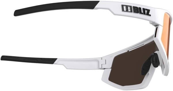 FUSION Sunglasses 2025 matt white/smoke red multi 