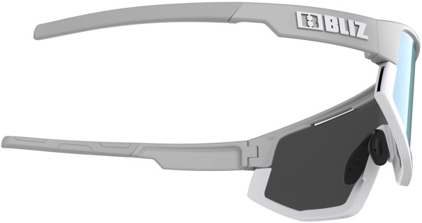 FUSION Sonnenbrille 2025 matt light grey/smoke ice blue multi 