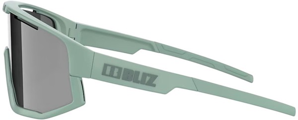 FUSION Sonnenbrille 2025 matte green/smoke mirror silver 