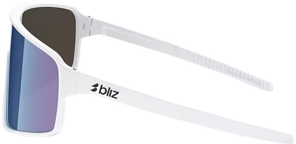P001 Sonnenbrille 2025 matte white/blue 