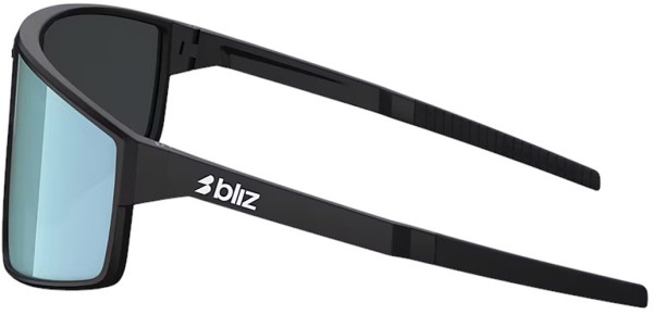 P002 Sonnenbrille 2025 matte black/smoke ice blue 