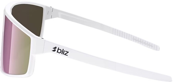 P002 Sonnenbrille 2025 matte white/brown pink 