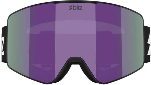 G001 Schneebrille 2026 matte black/brown purple multi 