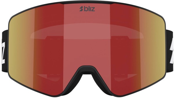 G001 Schneebrille 2026 matte black/brown red multi 