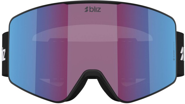 G001 Schneebrille 2026 matte black/n_o_n violet & blue 