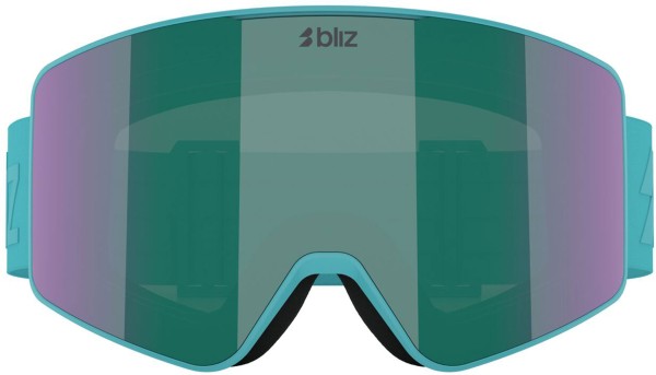 G001S Schneebrille 2026 matte turquoise/brown green multi 