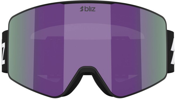 G001S Schneebrille 2026 matte black/brown purple multi 