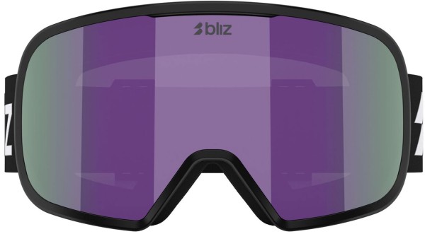 G002 Schneebrille 2026 matte black/brown purple multi 