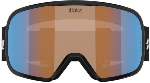 G002S Schneebrille 2026 matte black/n_o_n orange & blue 