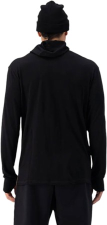 YOTEI POWDER HOOD Longsleeve 2025 cedar/black 